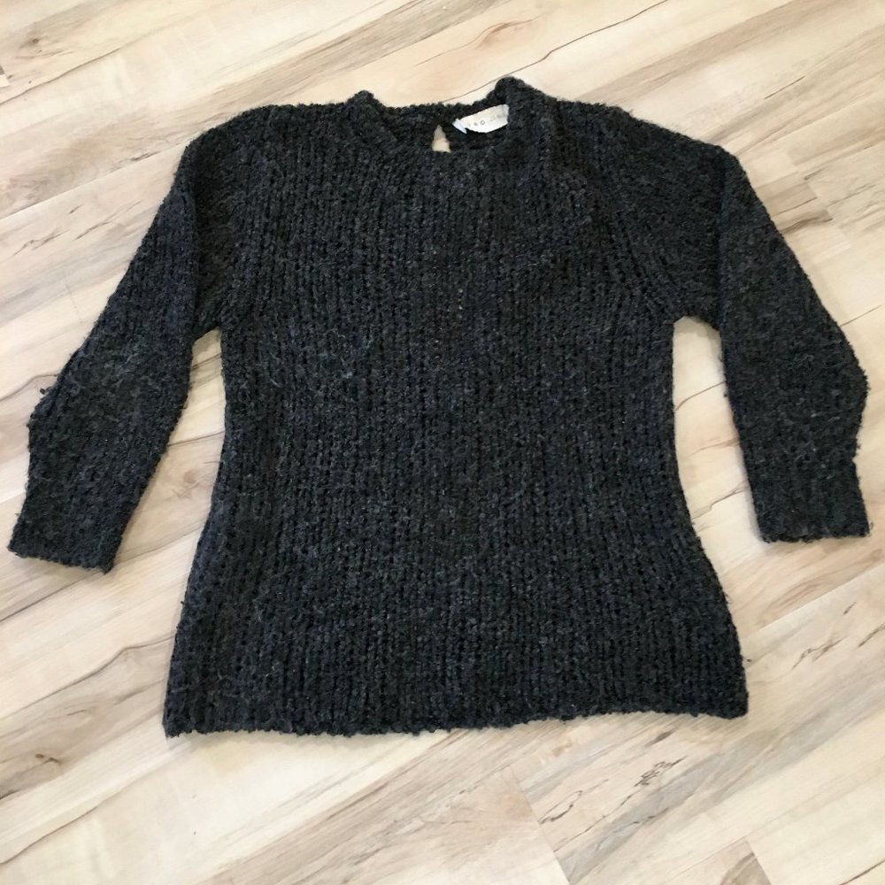 Iro Jeans Soft & Sexy Open Back Sweater